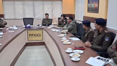 त्योंथर: कुंभ की तैयारी को लेकर बारा में MP एवं UP पुलिस की बैठक संपन्न, त्यौंथर एसडीओपी मनस्वी शर्मा भी रहे उपस्थित