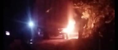 কৈলাশহর: কৈলাসহর কনকপুর এলাকায় একটি লরির মধ্যে আগুন ধরে যায়