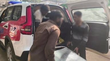 नौगांव: सड़क दुर्घटना में घायल 4 लोगों को डायल 112 की मदद से जिला अस्पताल पहुंचाया गया