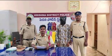 పెడనలో దొంగతనాలకు పాల్పడుతున్న యువకుడు అరెస్ట్
