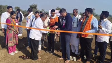 नांदगाव खंडेश्वर: विदर्भ केसरी जंगी शंकर पटाचे आमदार प्रताप अडसड यांच्या हस्ते भव्य उद्घाटन