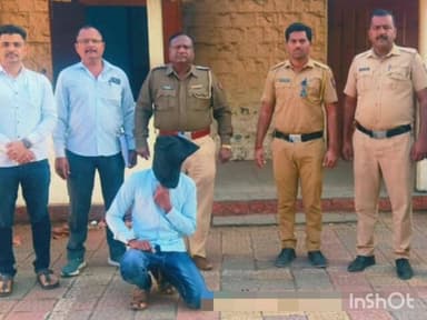 पाथर्डी: दोन वर्षांपासून खुनाच्या गुन्ह्यातील फरार आरोपी जेरबंद; पाथर्डी पोलिसांनी पाठलाग करून केली अटक, परिसरात खळबळ...!