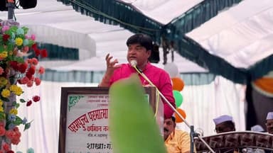 तिरोडा: तिमेझरी येथे आयोजित मानव धर्माचे भव्य सेवक सम्मेलनाप्रसंगी आमदार विजय रहांगडाले यांनी दर्शविली उपस्थिती