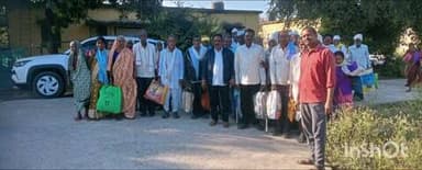 चामोर्शी: येणापूर परिसरातील 45 मोतीबिंदू रुग्ण नागपूर येथे शस्त्रक्रियेसाठी रवाना