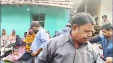 धालभूमगढ़: सांसद के निर्देश पर कानस पंचायत में 650 कंबलों का वितरण