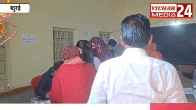 दो प्रत्याशियों का भाग्य मशीन में कैद, अब नए साल में मिलेंगी खुशियां #khurai #khurainews #panchatchunav #matdan #chunav ...