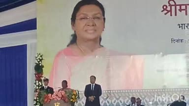 सिसई: माझा टोली में अंतर्राज्यीय जन संस्कृतिक समागम समारोह कार्तिक जत्रा में राष्ट्रपति का आगमन, किया संबोधित