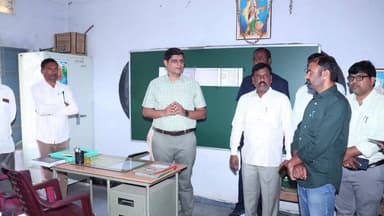 గాంధారి: వండ్రికల్ అప్పర్ ప్రైమరీ స్కూల్ తనిఖీ, పాఠశాల నిర్వహణలో నిర్లక్ష్యం వహించిన HM కి, సెక్రటరీకీ నోటీసులు జారీ : కలెక్టర్