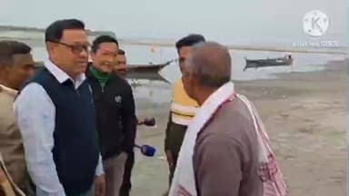 পশ্চিম যোৰহাট: ককিলামুখত উপস্থিত AJYCP ৰ কেন্দ্ৰীয় সভাপতি পলাশ চাংমাই সাক্ষাৎ কৰে পদ্মশ্ৰী যাদৱ পায়েঙক