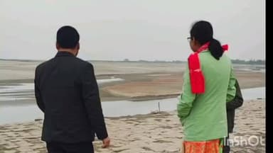 মৰিগাঁও: লাহৰীঘাটৰ কাঁঠনি অঞ্চল ব্ৰহ্মপুত্ৰৰ মথাউৰিত স্থাপন কৰা জিঅ’-বেগসমূহ (Geo-bags) পৰিদৰ্শন কৰে লাহৰীঘাট চক্ৰ বিষয়াই