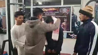 উত্তৰ লক্ষীমপুৰ: নগৰত ৩৭ সংখ্যক মিষ্টাৰ ASSAM BODYBUILDING CHAMPIONSHIP ত এটা সোণৰ, দুটা Silver পদক অৰ্জন কৰা খেলুৱৈক সম্বৰ্ধনা