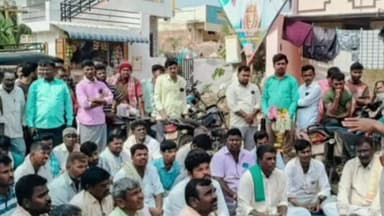 ಹಗರಿಬೊಮ್ಮನಹಳ್ಳಿ: ಕಡಲಬಾಳು ಗ್ರಾಮದಲ್ಲಿ ಶ್ರೀ ಊರಮ್ಮದೇವಿಯ ಜಾತ್ರಾ ಮಹೋತ್ಸವದ ಪ್ರಯುಕ್ತ ಶಾಂತಿ ಸಭೆ