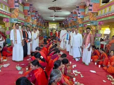 కొమురవెల్లి: కొమురవెల్లి మల్లికార్జున స్వామి ఆలయ హుండీ లెక్కించిన అధికారులు