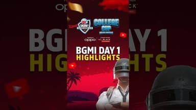 BGMI Semi Finals Week 1 - Day 1 highlights ✨ #skoarcollegecup