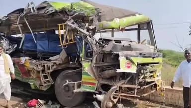 ಮುಧೋಳ: ಮಲ್ಲಾಪುರ ಕ್ರಾಸ್ ಬಳಿ ಲಾರಿ ಮತ್ತು ಸಾರಿಗೆ ಬಸ್ಸಿನ ನಡುವೆ ಭೀಕರ ರಸ್ತೆ ಅಪಘಾತ