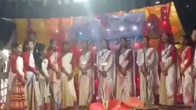 ঢকুৱাখানা ভাগ: ঢকুৱাখনাৰ গোহাঁইবাৰী মজলীয়া বিদ্যালয়ত অনুষ্ঠিত ৫০ সংখ্যক বাৰ্ষিক অধিৱেশনৰ মুকলি সভাৰ শুভাৰম্ভ অনুষ্ঠান