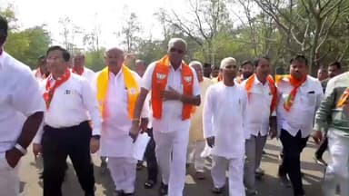 ಬಾಗಲಕೋಟೆ: ಹುನಗುಂದ ಕ್ಷೇತ್ರದಲ್ಲಿ ಕಾಂಗ್ರೆಸ್ಸಿಗರಿಂದ ಮತಗಳ್ಳತನ ಆರೋಪ,ನಗರದಲ್ಲಿ ಬಿಜೆಪಿಗರಿಂದ ಪ್ರತಿಭಟನೆ