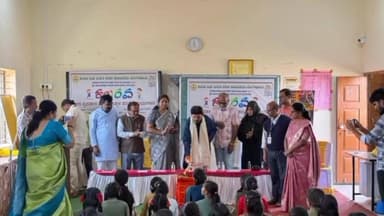 ಬಬಲೇಶ್ವರ: ಲಲಿತ ಕಲಾ ಅಕಾಡಮಿ ವತಿಯಿಂದ ಮಕ್ಕಳಿಗೆ ಉಚಿತ ಕಾರ್ಯಾಗಾರ, ಚಿತ್ರಕಲಾ ಸ್ಪರ್ದೆ ಆಯೋಜನೆ