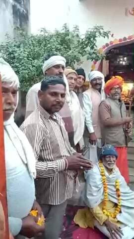 वैर :- नव वर्ष, पर अस्तल वाले हनुमान जी के मंदिर पर बीकानेर से पधारे साधु संतों का हुआ भव्य स्वागत