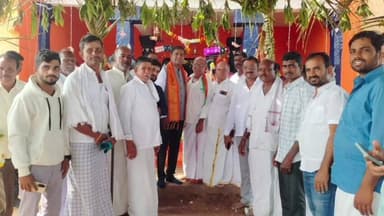 ಕೂಡ್ಲಿಗಿ: ಬೊಪ್ಪಲಾಪುರ ಗ್ರಾಮದಲ್ಲಿ ಶ್ರೀ ದುರುಗಮ್ಮ ದೇವಿಯ ಜಾತ್ರಾ ಮಹೋತ್ಸವ ಆಚರಣೆ, ಶಾಸಕ ಶ್ರೀನಿವಾಸ್ ಭಾಗಿ