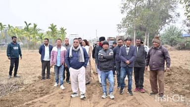 টিংখং: টিপমীয়া ধোৱাপথাৰ অনুষ্ঠিত হ'ব লগা মৃদঙ্গীয়া গায়ন বায়ন সংস্থা অধিৱেশনৰ প্ৰস্তুতি বুজ ল'লে মন্ত্ৰী বিমল বৰাই