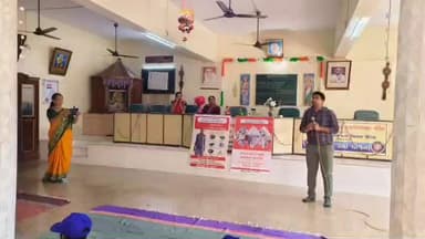 જોડિયા: યુ.પી.વ્યાસ કન્યા વિદ્યાલયમાં ‘ટીબી મુક્ત ભારત’ અભિયાન અંતર્ગત સેમિનાર યોજાયો