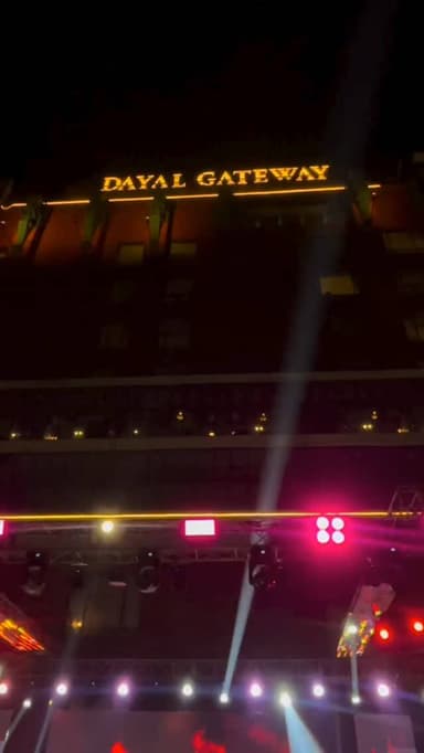 New Year celebration Dayal Gatway #newyear #lucknowwalebabu #trending