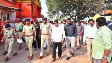 చొప్పదండి: ఆంధ్రప్రదేశ్ డిప్యూటీ సీఎం పవన్ కళ్యాణ్ కొండగట్టు పర్యటన సందర్భంగా ఏర్పాట్లను పరిశీలించిన చొప్పదండి ఎమ్మెల్యే సత్యం