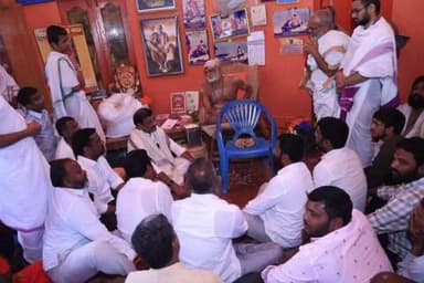 దుబ్బాక: తొగుట మండలం రాంపూర్ శ్రీ మదనానంద శారద క్షేత్రంలో ప్రత్యేక పూజలు నిర్వహించిన ఎమ్మెల్యే కొత్త ప్రభాకర్ రెడ్డి