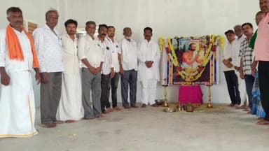 ಹರಪನಹಳ್ಳಿ: ಪಟ್ಟಣದಲ್ಲಿ ಶ್ರೀ ಅಮರಶಿಲ್ಪಿ ಜಕಣಾಚಾರಿ ಜಯಂತೋತ್ಸವ ಆಚರಣೆ