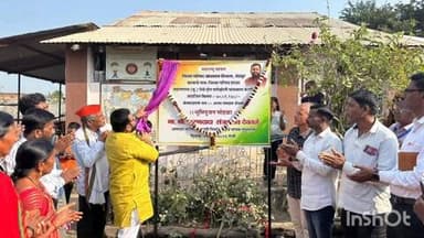 वरोरा: महालगाव (बु.) येथे विकासकामाचे आ करण देवतळे यांच्या हस्ते भूमिपूजन