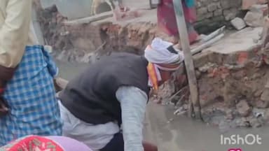 चक्की: भरियार गांव में सेंट्रल नाला निर्माण शुरू, खुदाई पूरी, ग्रामीणों को मिलेगी सुविधा