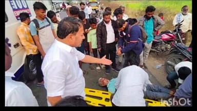 ವಡಗೇರಾ: ನಾಯ್ಕಲ್ ಗ್ರಾಮದ ಬಳಿ ಬೈಕ್ ಅಪಘಾತದಲ್ಲಿ ಇಬ್ಬರಿಗೆ ಗಾಯ