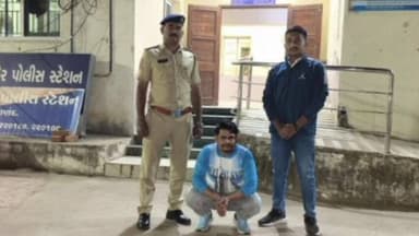 બોરસદ: બોરસદ શહેર પોલીસ સ્ટેશનના મહિલા અત્યાચારના ગુનામાં છેલ્લા બે વર્ષથી નાસ્તા ફરતા આરોપીને દબોચી લેતી બોરસદ શહેર પોલીસ