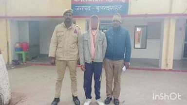 डिबाई: थाना डिबाई पुलिस ने गैंगस्टर में वांछित 1 शातिर अभियुक्त को किया गिरफ्तार
