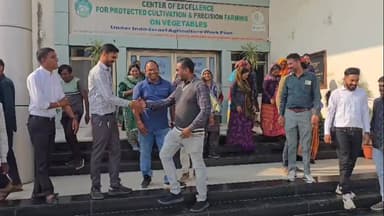 હિંમતનગર: જિલ્લા નાયબ બાગાયત નિયામકની બદલી થતાં વિદાય સમારોહ યોજાયો