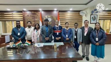 लापुंग: लापुंग प्रखंड विकास पदाधिकारी को आई कार्ड प्रदान किया गया