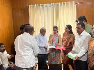 ನಿಪ್ಪಾಣಿ: ನಗರದಲ್ಲಿ ಸಾರ್ವಜನಿಕರ ಸಮಸ್ಯೆ ಆಲಿಸಿದ ಸಂಸದೆ ಪ್ರಿಯಾಂಕಾ ಜಾರಕಿಹೊಳಿ