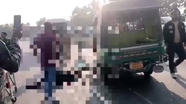 चुरचु: चरही घाटी में दर्दनाक सड़क हादसे में तेज रफ्तार ऑटो पलटा, छात्रा की मौत