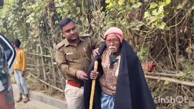 डंडा: डंडा थाना प्रभारी ने जरूरतमंदों के बीच कंबल का वितरण किया