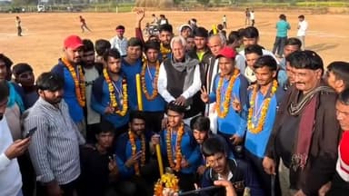 राहुवास: चिमनपुरा में ‘चिमनपुरा प्रीमियर लीग-3’ का समापन समारोह आयोजित, पूर्व चिकित्सा मंत्री परसादी लाल मीना ने की शिरकत