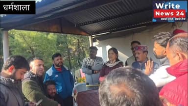 धर्मशाला: 19 वर्षीय पल्लवी की मौत पर न्याय के लिए जुटे कई संगठन, पल्लवी के घर पहुंची पुलिस टीम के साथ डीएसपी निशा ।
#him...