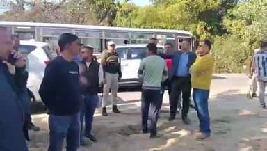 কদম: ‘অসম মালা’ আঁচনিৰ অধিনত নিৰ্মাণ হব লগা বিহুৱাপাম–মথাউৰি পথছোৱাৰ পৰিদৰ্শন বিধায়ক মানৱ ডেকাৰ