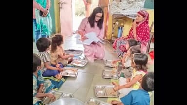 જેતપુર પાવી: કલેકટરે બોરઘા પ્રાથમિક શાળા અને આંગણવાડીની મુલાકાત લીધી.