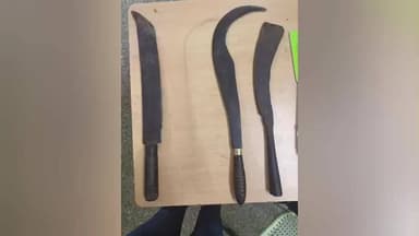 நிலக்கோட்டை: வத்தலகுண்டு-ல் பொதுமக்களை அச்சுறுத்தும் வகையில் சமூக வலைதளத்தில் பட்டாகத்தியுடன் வீடியோ பதிவு செய்த 3 வாலிபர்கள் கைது