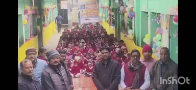 हरिहरगंज: हरिहरगंज के सरस्वती शिशु विद्या मंदिर में बाल मेले का भव्य आयोजन