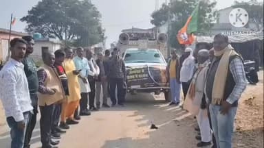 चलकुशा: चलकुशा में बांग्लादेश में हिंदुओं पर अत्याचार के खिलाफ प्रदर्शन