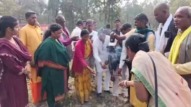 माकड़ी: विधायक सुश्री उसेंडी ने भीरागांव में हाई स्कूल भवन निर्माण कार्य का भूमिपूजन किया