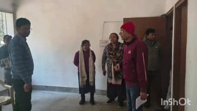 गोपीकांदर: BDO ने महिला बाल विकास कार्यालय गोपीकांदर का औचक निरीक्षण किया