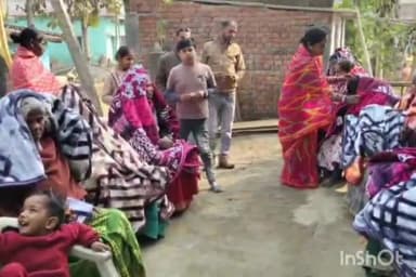 पड़वा: अंग वस्त्र दान: ललिता द्वारा किया गया पुनीत कार्य